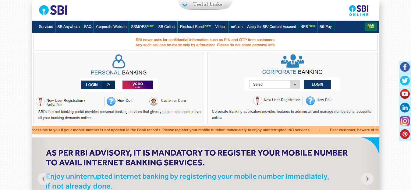 SBI Online Customer Care Number Email Toll Free Helpline And More Customer Care